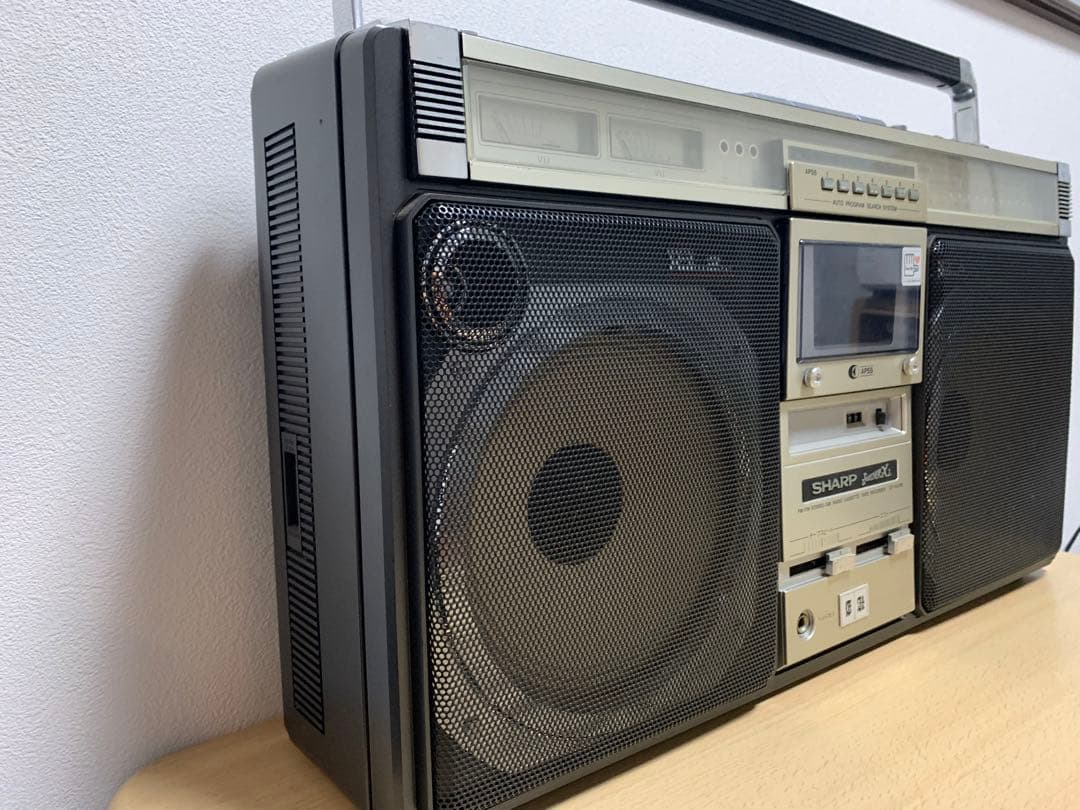 SHARP GF-505SB ラジオ付ステレオテープレコーダージャンク品