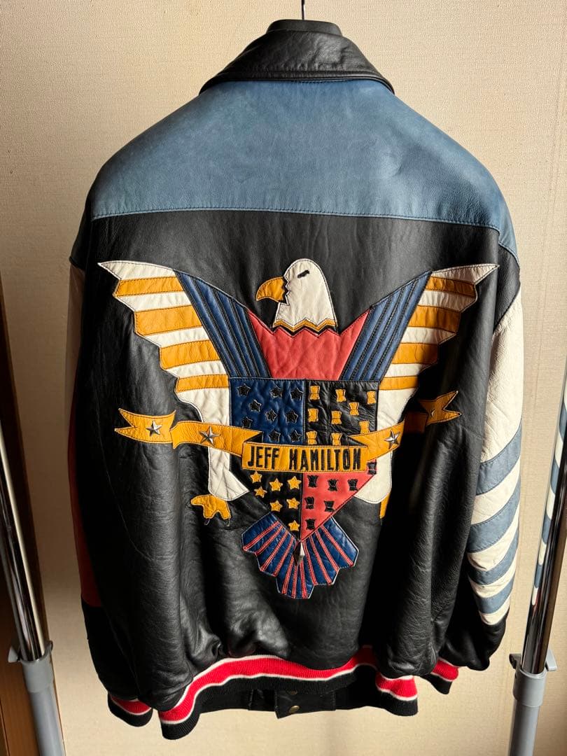 JEFF HAMILTON レザージャケット ヴィンテージ リバーシブル