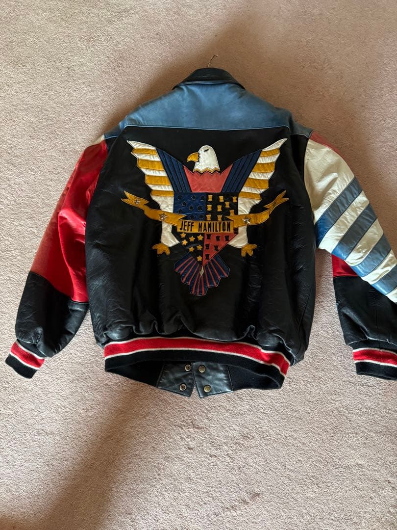 JEFF HAMILTON レザージャケット ヴィンテージ リバーシブル