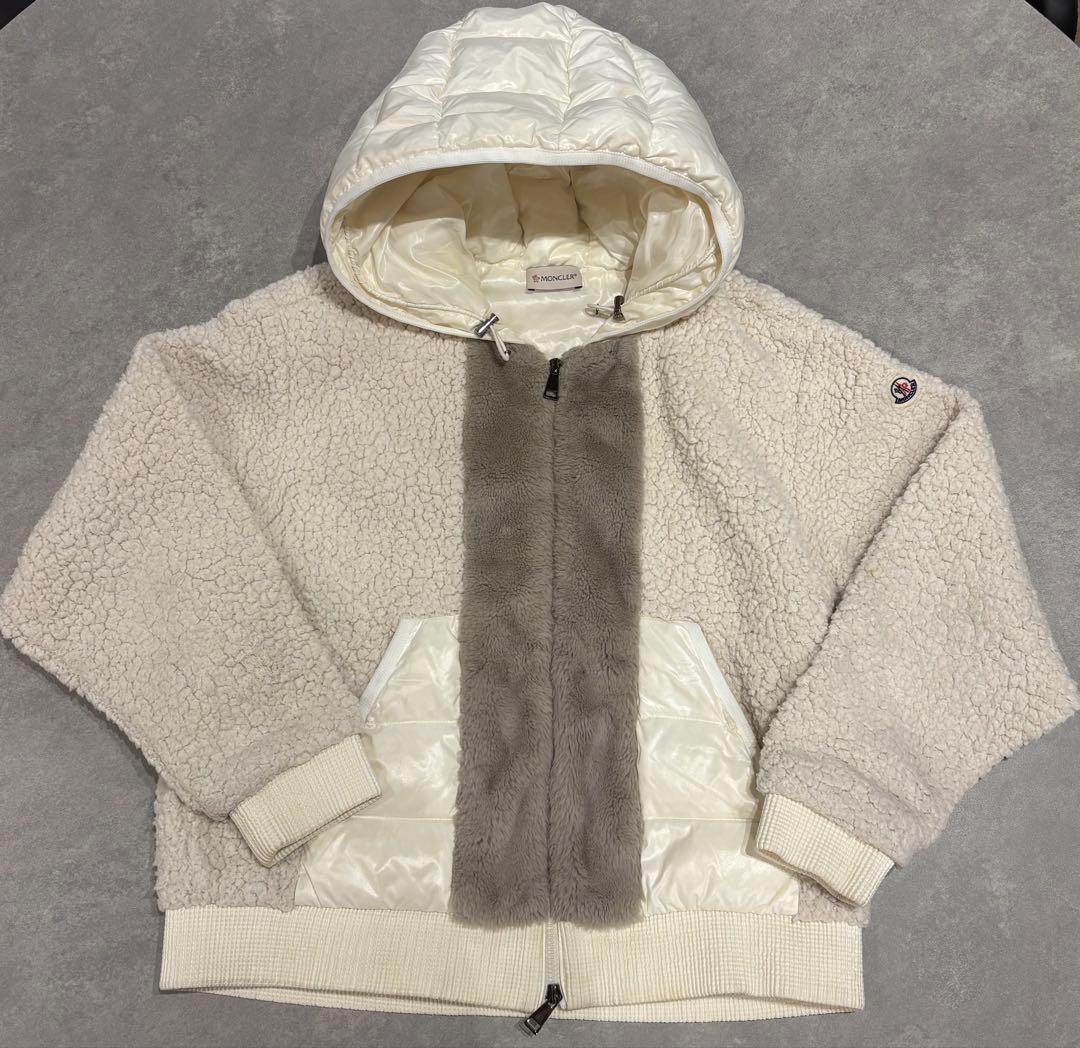 モンクレール ボアダウンジャケット　ボアジャケット　ダウンパーカー　定価22万円