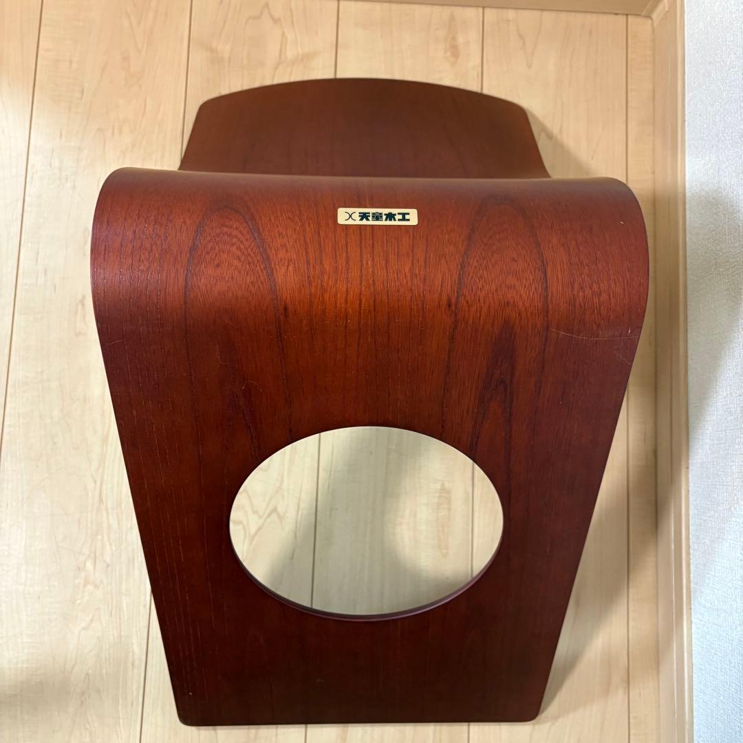 希少 天童木工 木製 曲木 座椅子 6脚セット TENDO 旧ロゴ