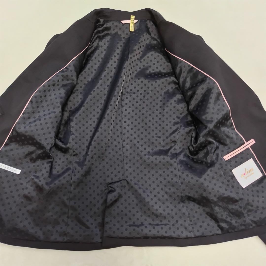 美品 n line by nozomi スーツ ブラックスーツ セットアップ