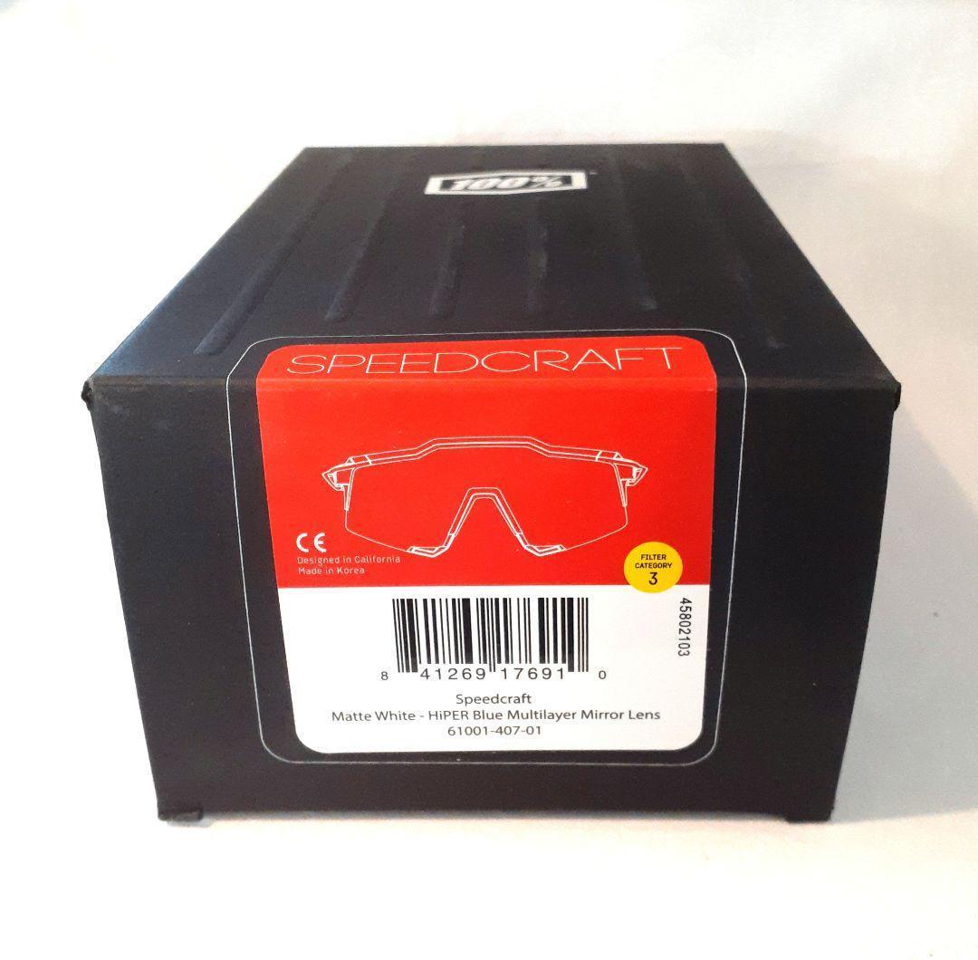 ぎゃう 100％ Speedcraft ホワイト ブルー ワンハンドレッド