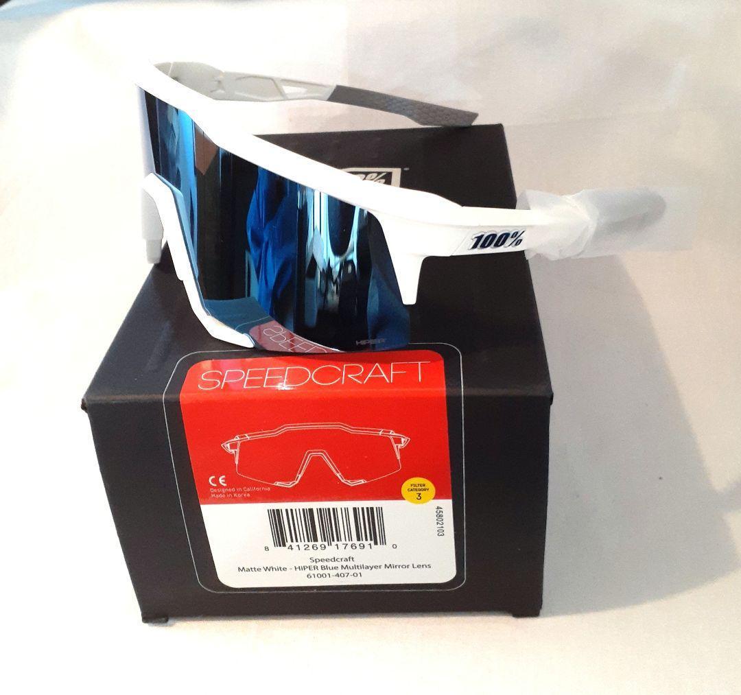 ぎゃう 100％ Speedcraft ホワイト ブルー ワンハンドレッド