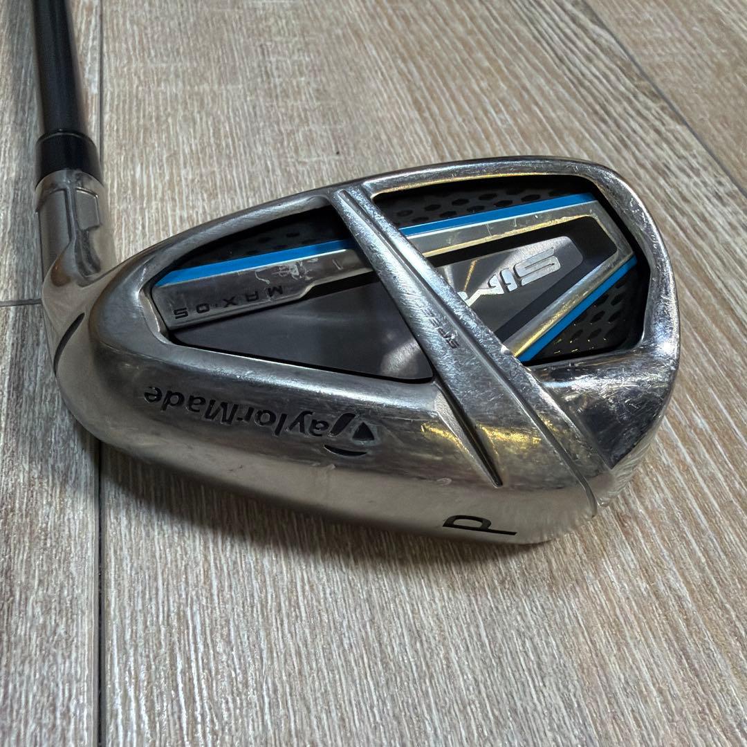 テーラーメイド　SIM MAX OSアイアン5本セット、カーボンシャフト、S