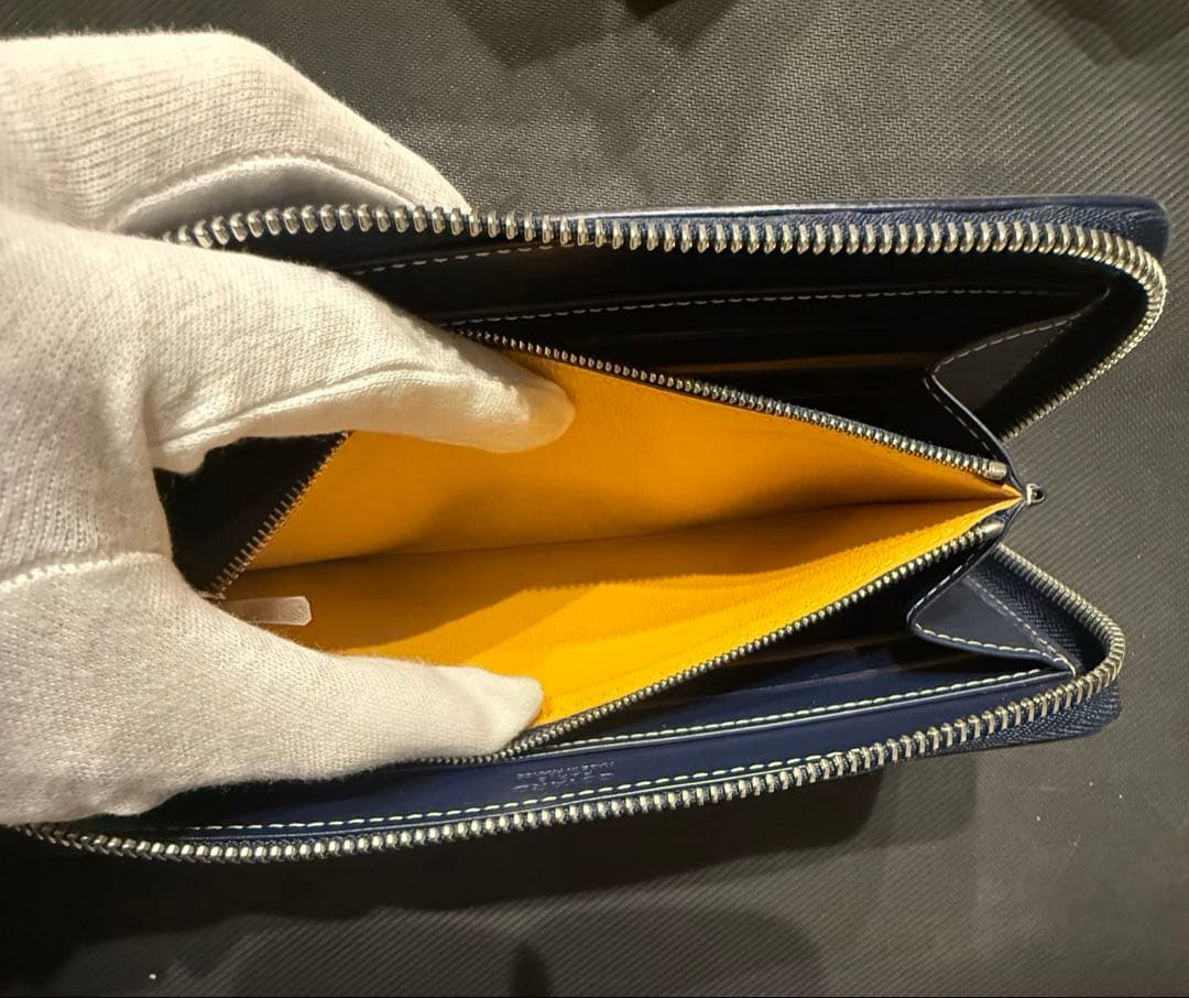 ヤ*ん様 GOYARD 長財布　ネイビー