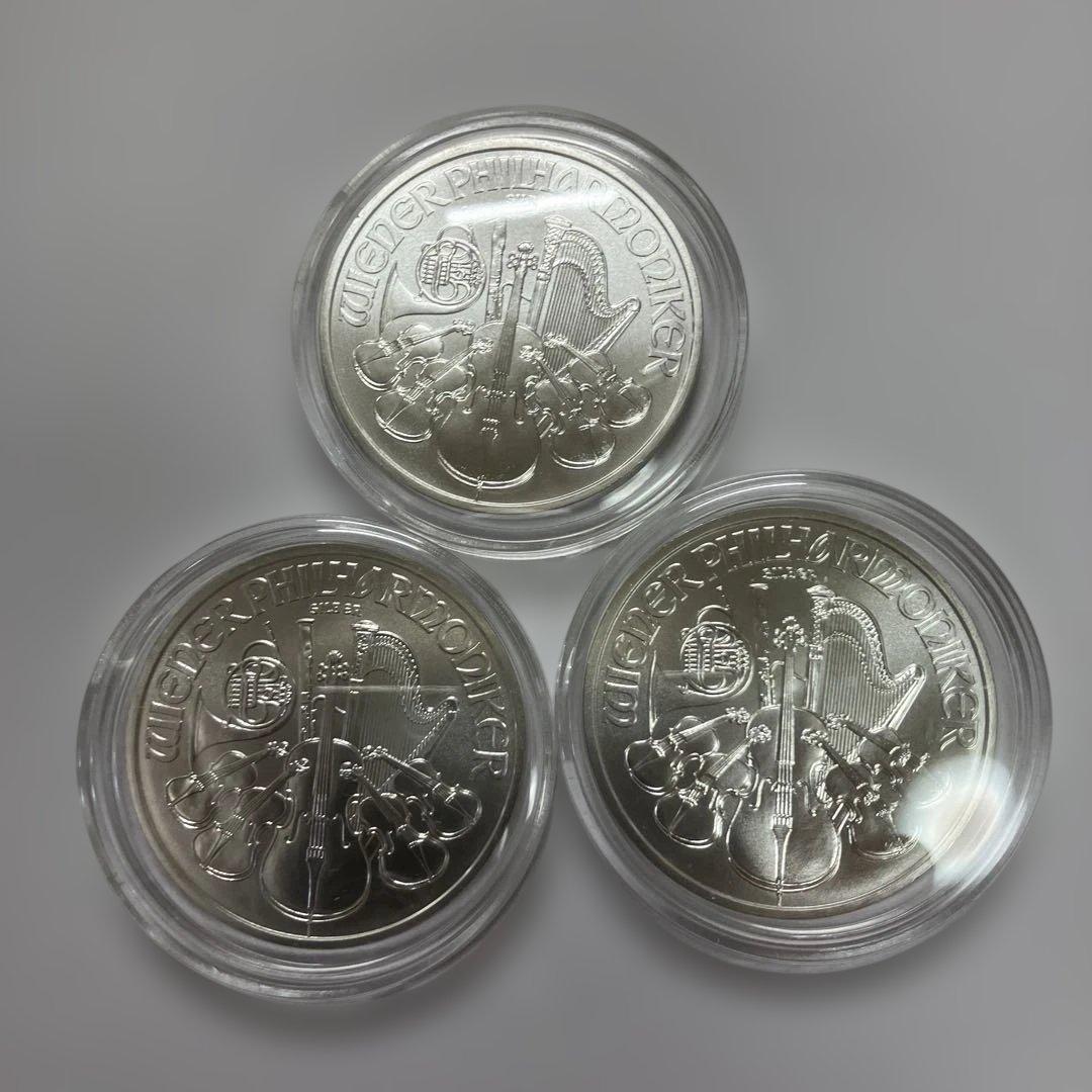 2023年ウィーン銀貨3枚