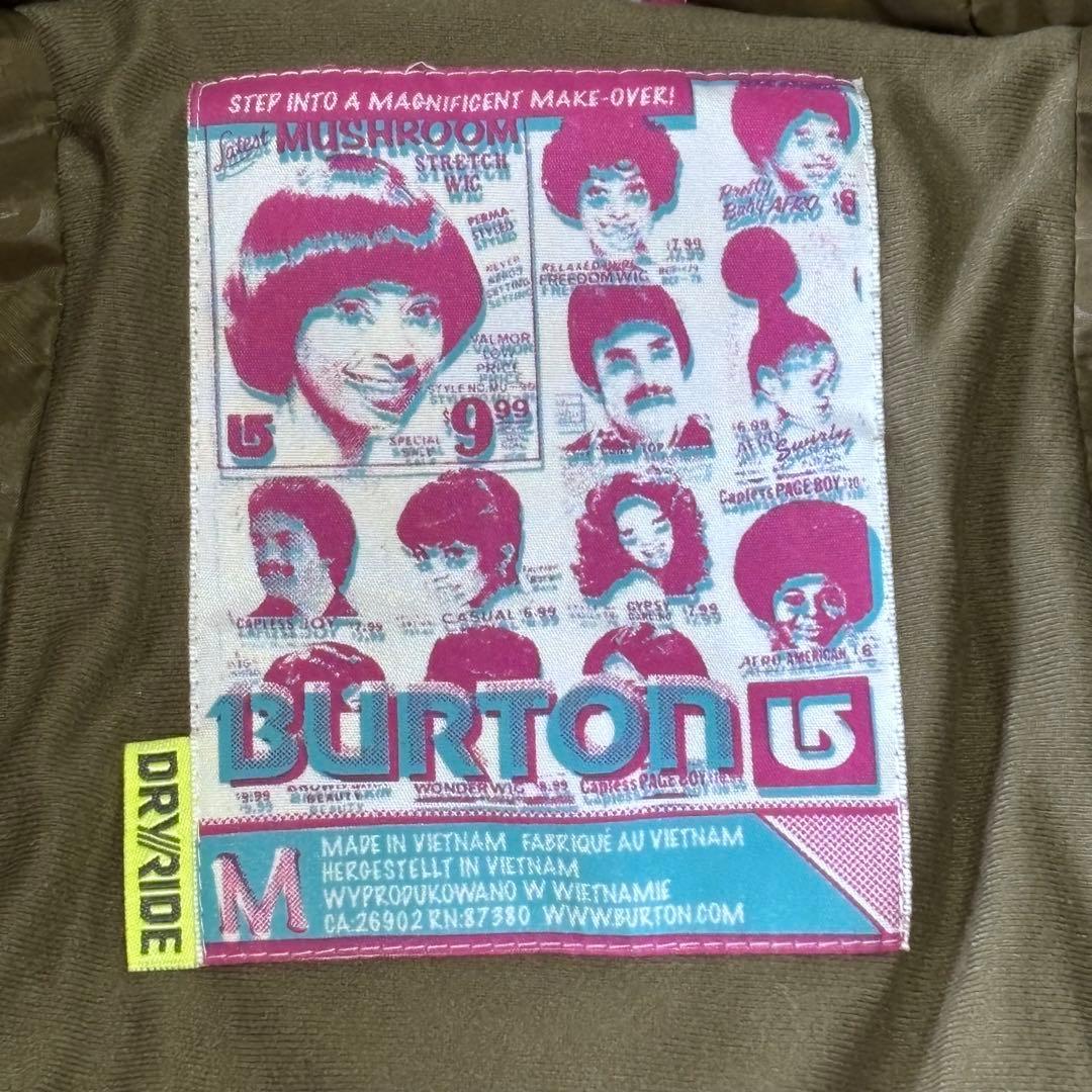 gh様 BURTON バートン スノーボードウェア メンズ 上下 ネオンカラーM