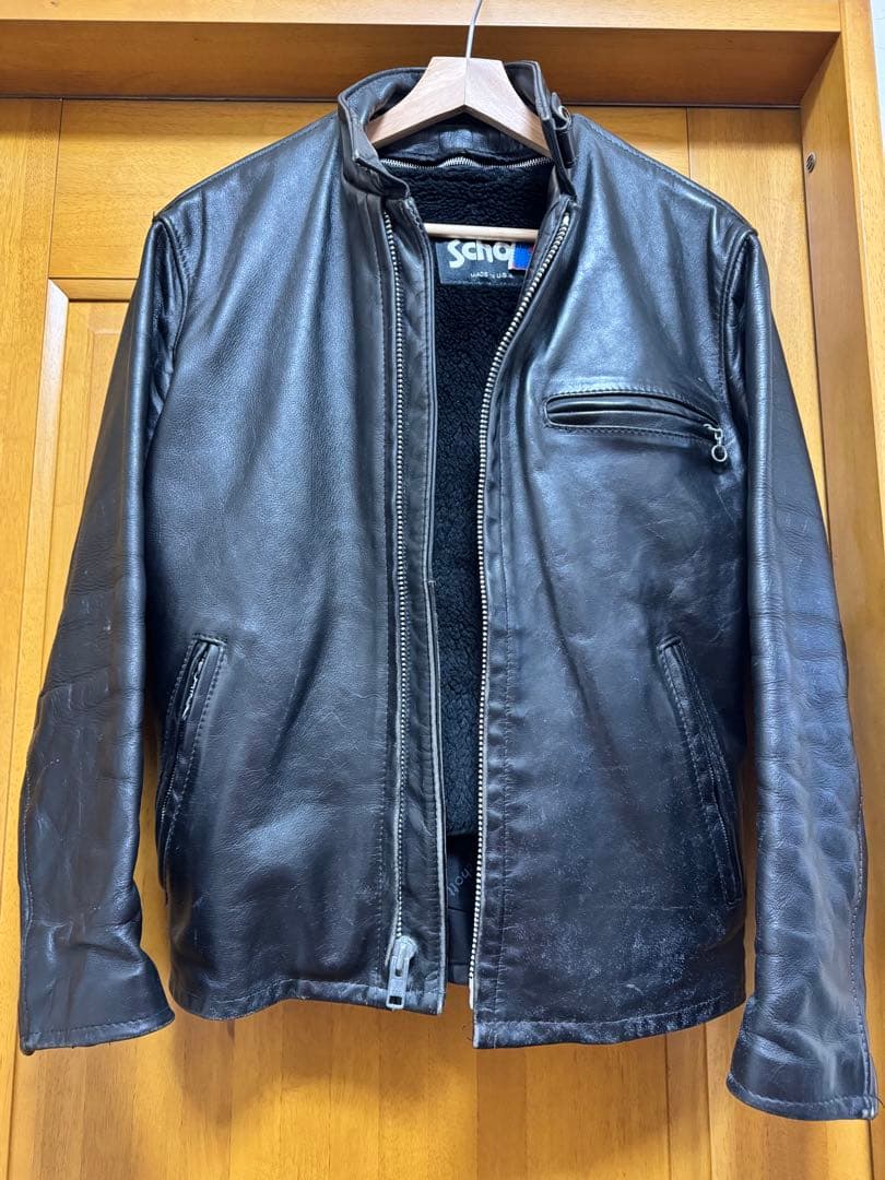 本革 ライダースジャケット