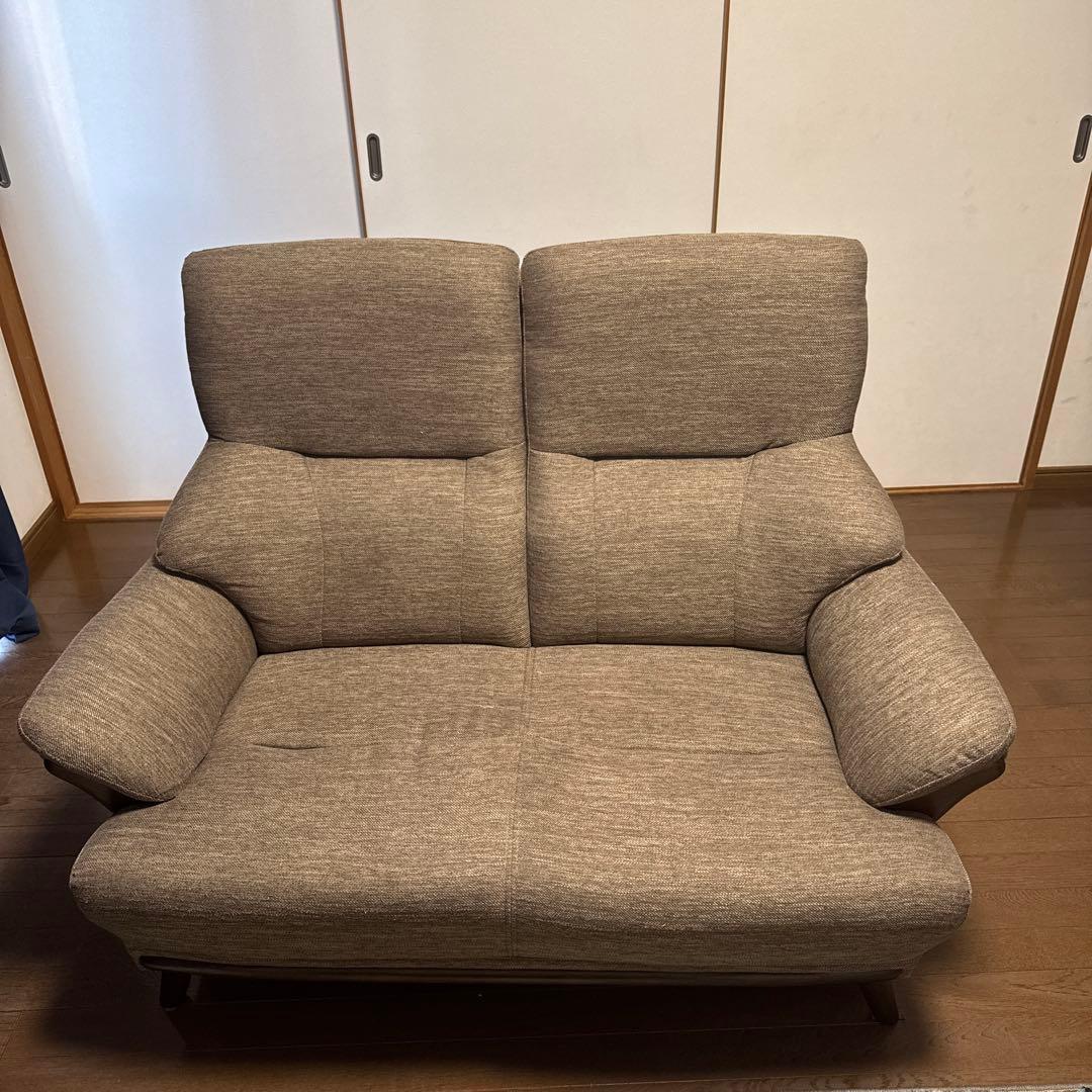 o*e様 ニトリ 二人掛けソファ ファブリック