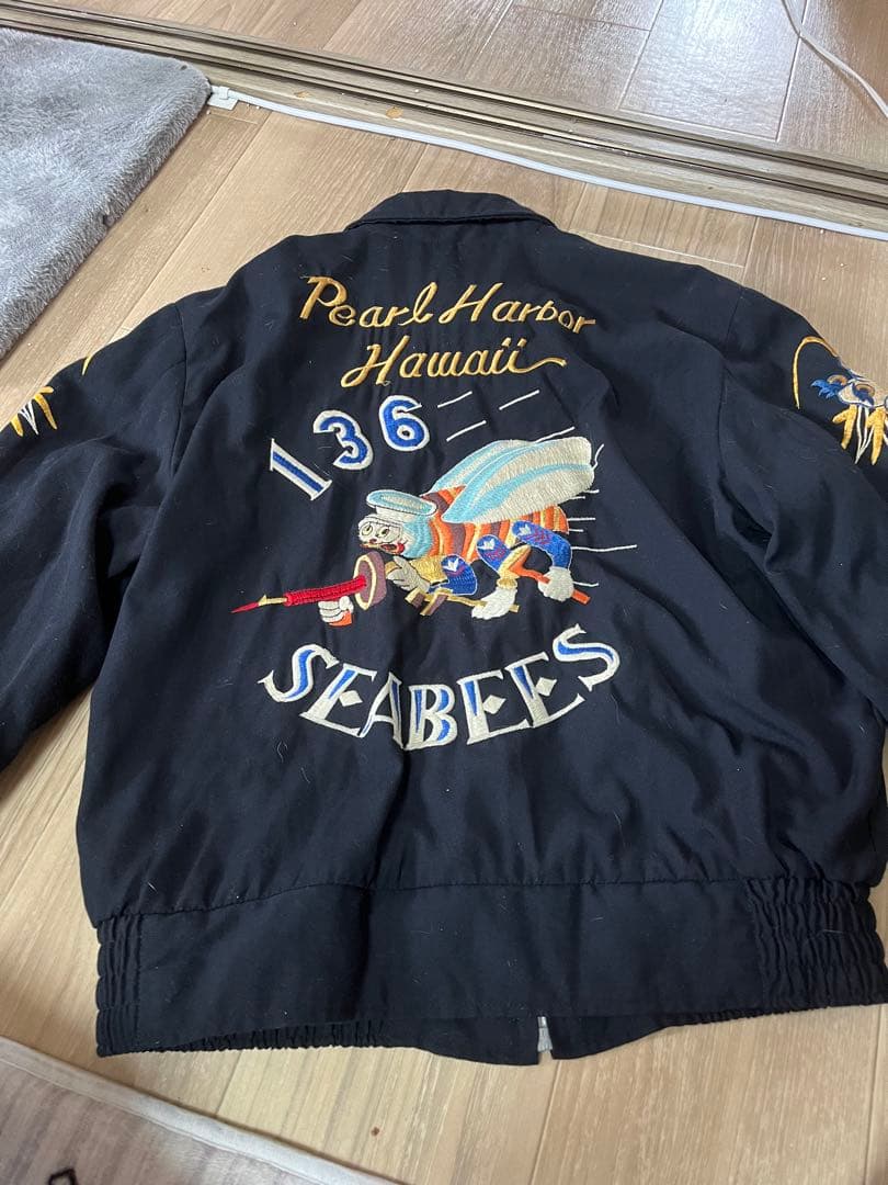 ハト 東洋 スカジャン Pearl Harbor Hawaii 136