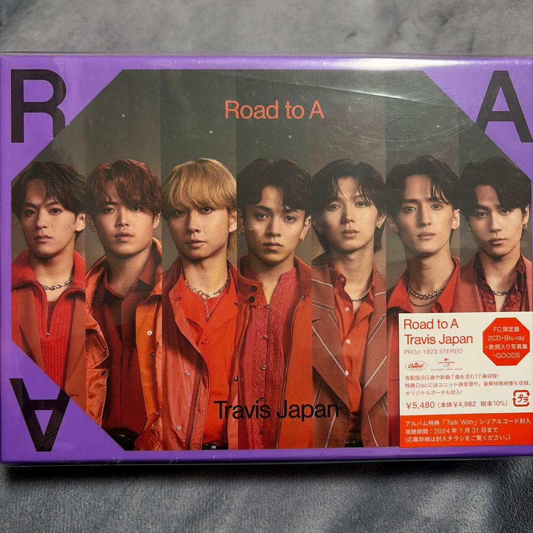 【新品未開封】TravisJapan Road to A 【FC限定盤】