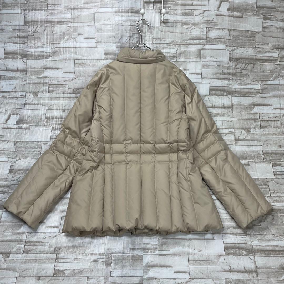 バーバリーロンドン★ダウンジャケット　ベージュ　大きいサイズ　ノバチェック　46