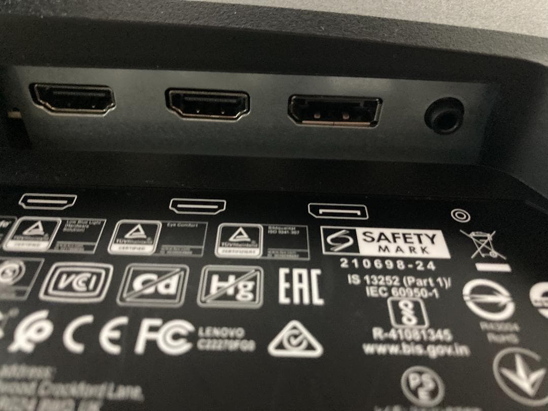 【動作確認済】Lenovo G27-30 (27型/1920×1080/VA)