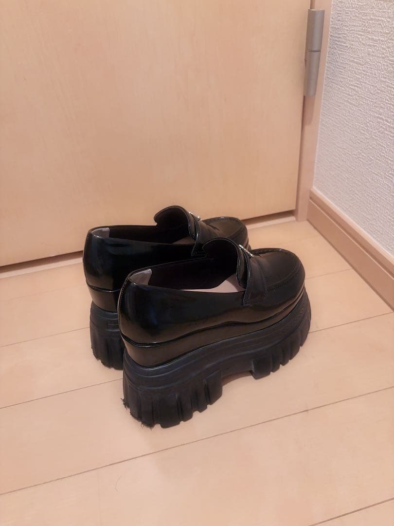 ミシェルマカロン　厚底ローファー　Mサイズ