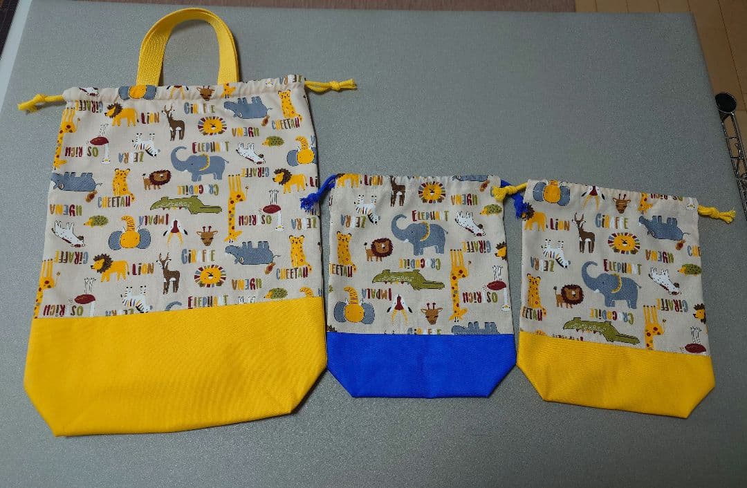 【くまももページ】入園入学グッズ5点