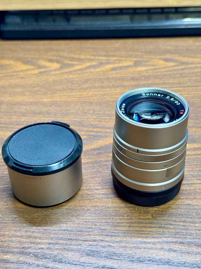 CONTAX コンタックス SONNAR 90mm F2.8 純正フード付き
