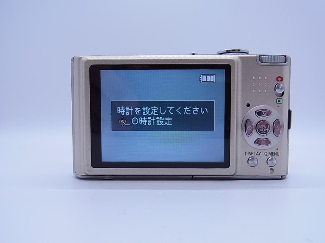 完動品 Panasonic パナソニック LUMIX DMC-FX40 ゴールド