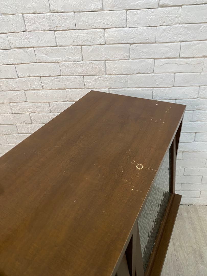 【東京都内23区配送無料】B-COMPANY ブックシェルフ　棚　チェスト　昭和