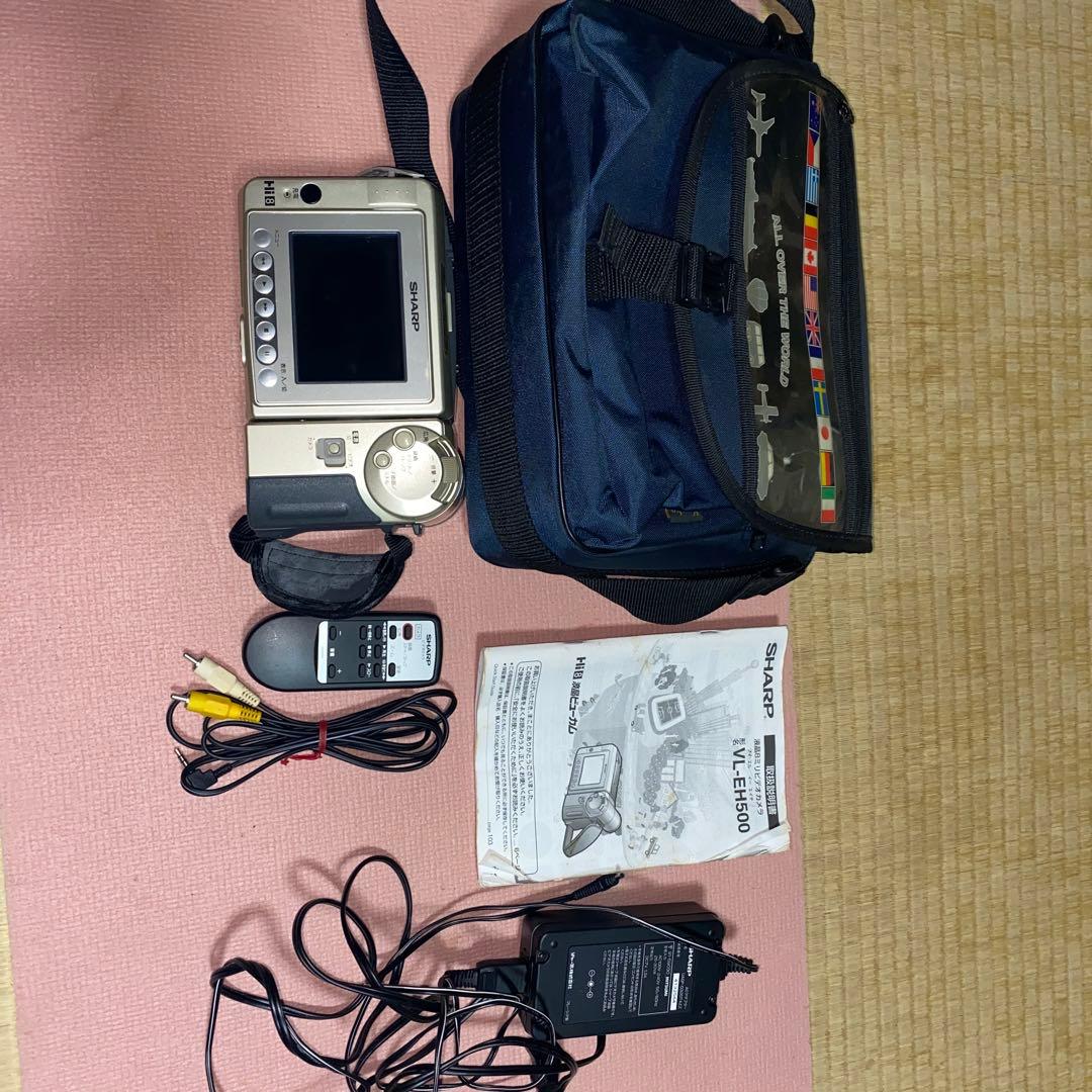 SHARP HI8ビデオカメラ VL-EH580