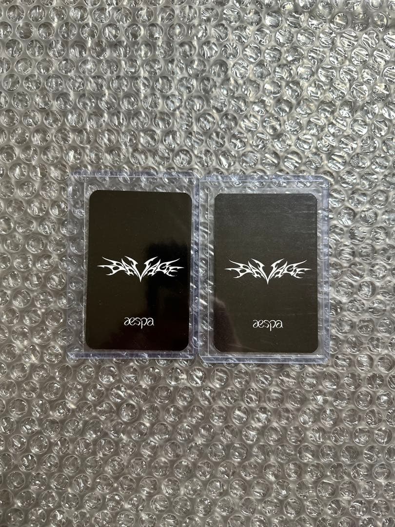 aespa ニンニン Savage deluxe box トレカ