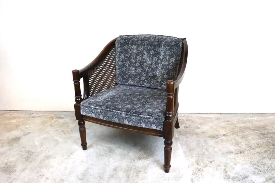 karimoku カリモク家具　コロニアル　一人用ソファ　肘掛椅子　WC55