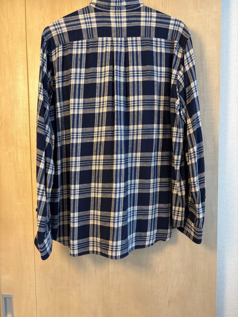 Sans limite チェック ネルシャツ 日本製 コットン100% サイズ0