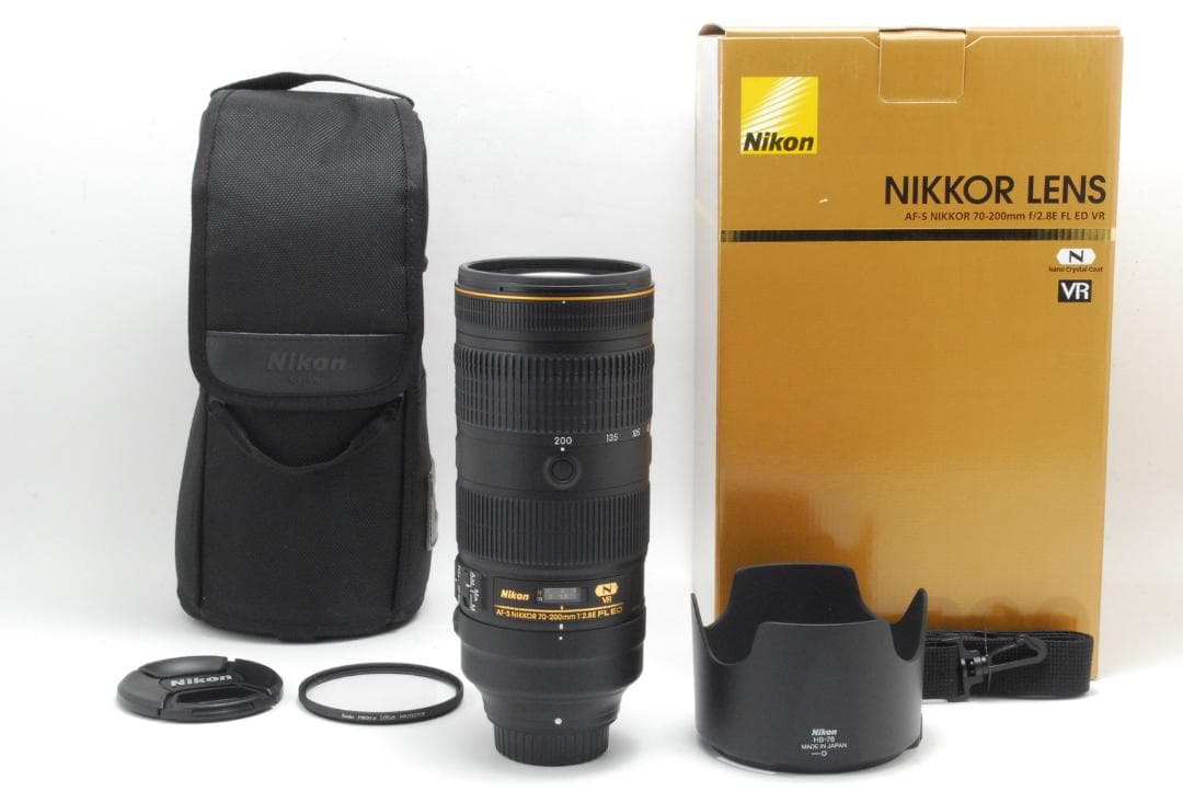 レンズ(ズーム) Nikon AF-S 70-200mm 2.8 E FL ED VR #312