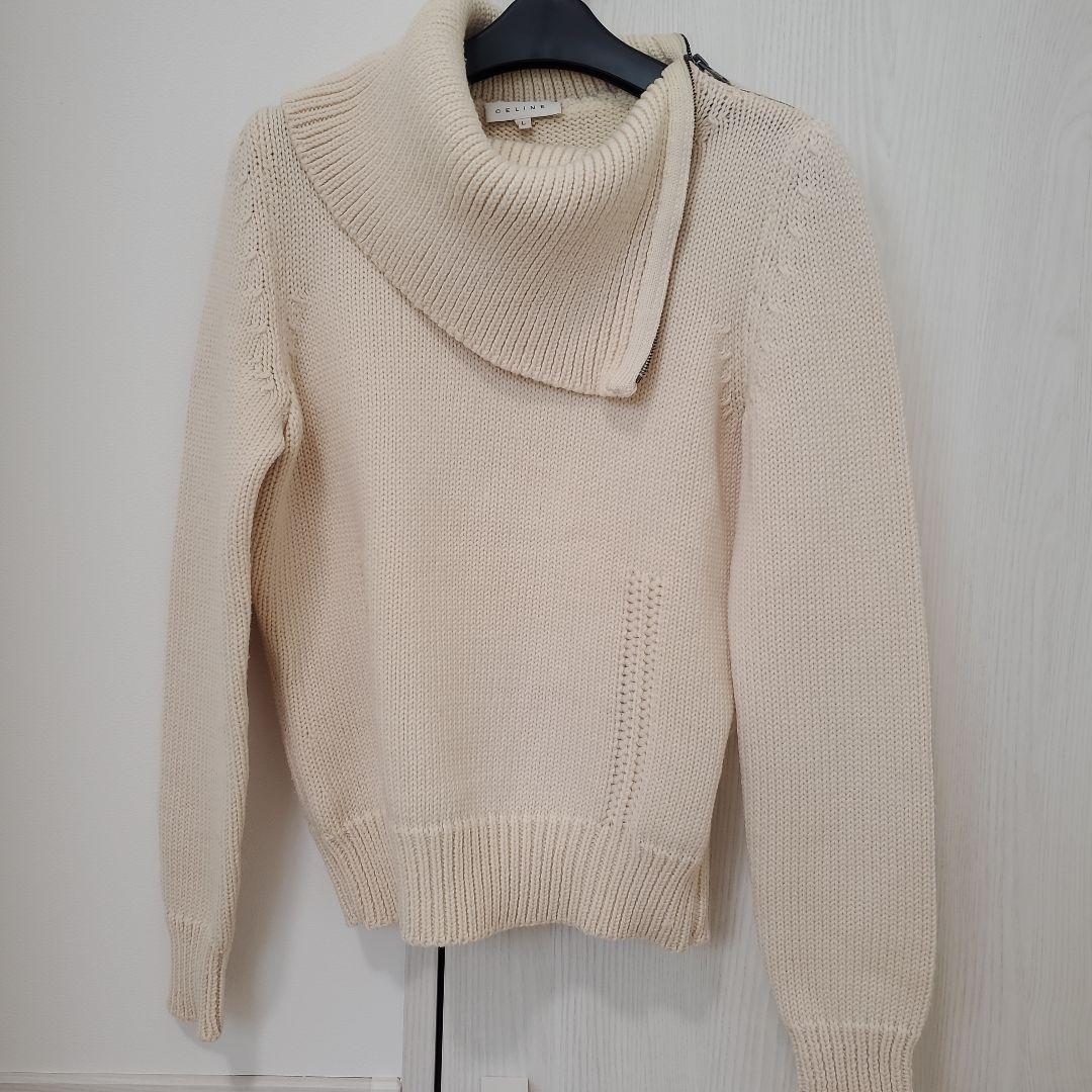 CELINE ベージュ系 セーター ニット