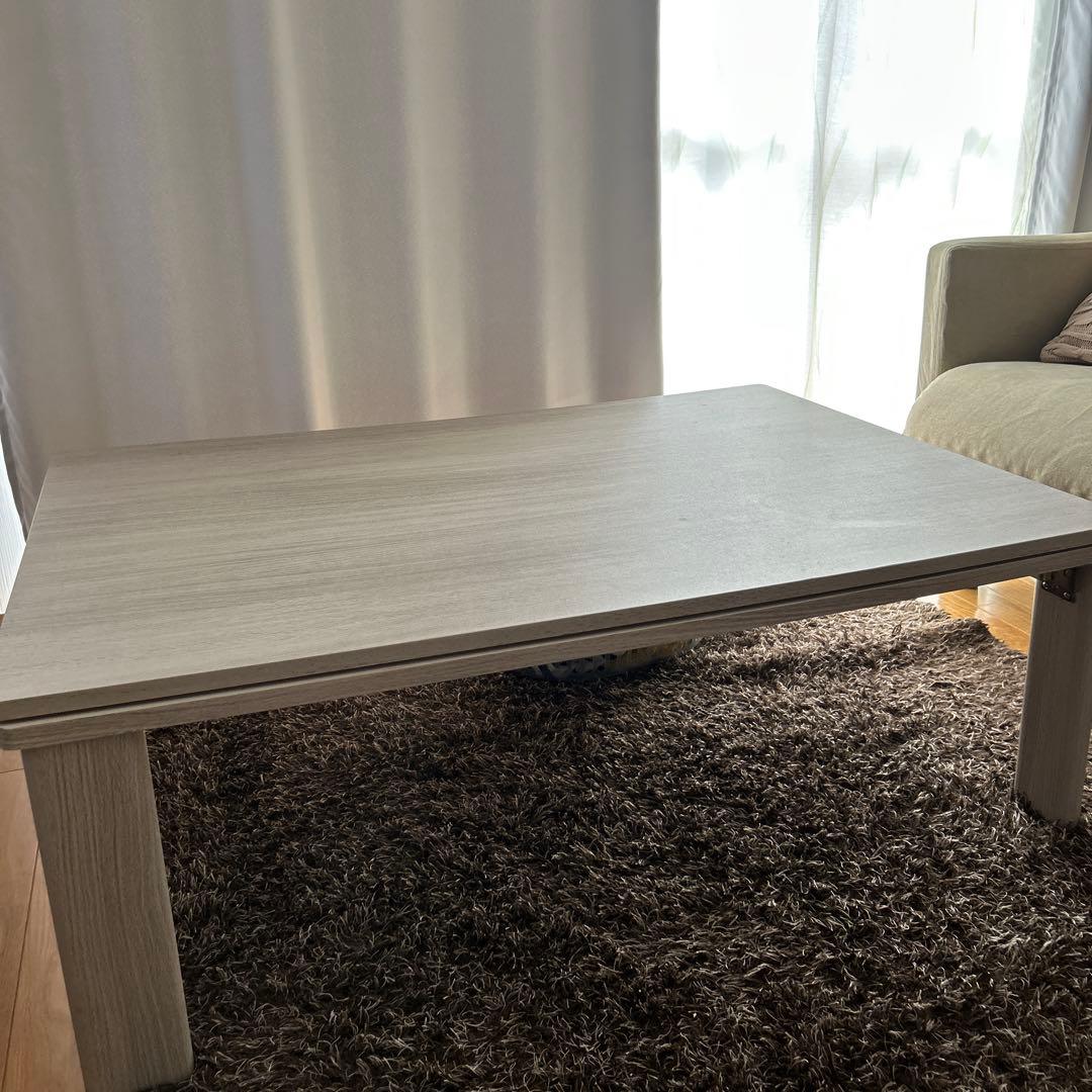 ニトリ　ライトウッド 長方形 こたつ　キズ汚れ無し