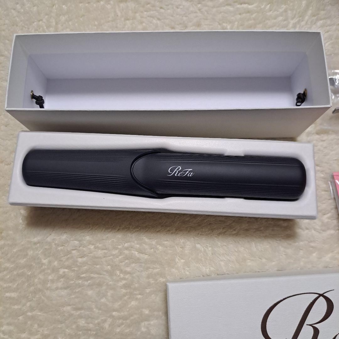 【新品未使用】Refa リファ　フィンガーアイロンST ブラック