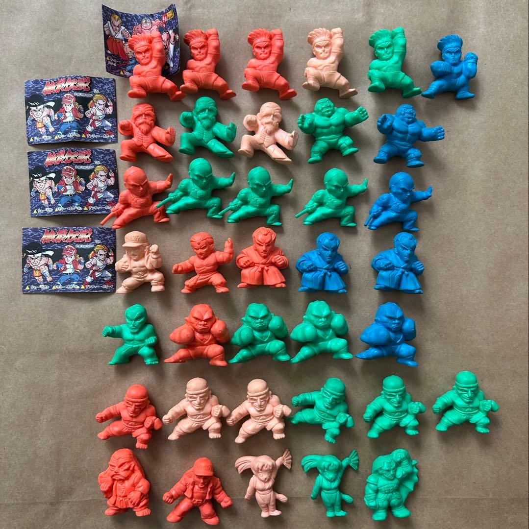 餓狼伝説　消しゴム　３７個セット