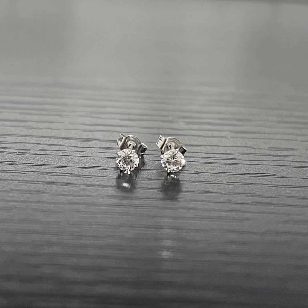 AVALANCHE アバランチ 14Kホワイトゴールド スタッズ ピアス 3mm