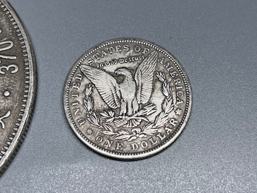 まとめて　アメリカ古錢　モルガン　銀貨　8枚セット　日本古錢　　レア