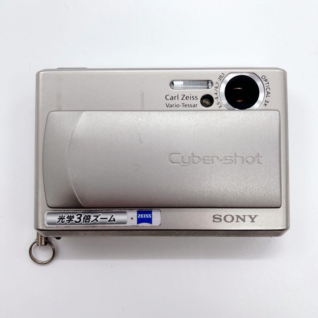 Sony ソニー Cyber-shot DSC-T1 シルバー 充電器付き