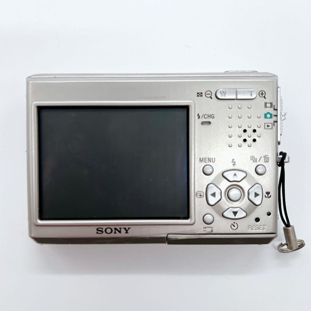 Sony ソニー Cyber-shot DSC-T1 シルバー 充電器付き