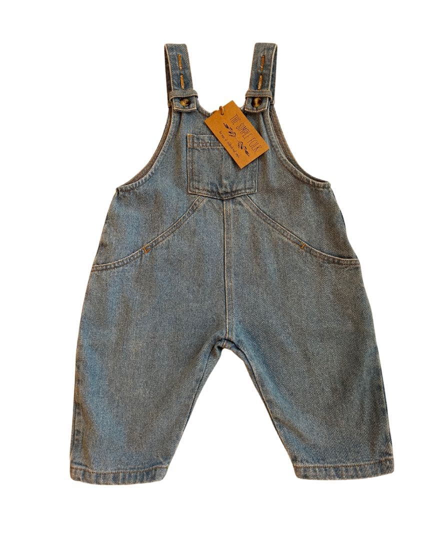 ロンパース・カバーオール The Simple Folk Oversized Denim Dungaree