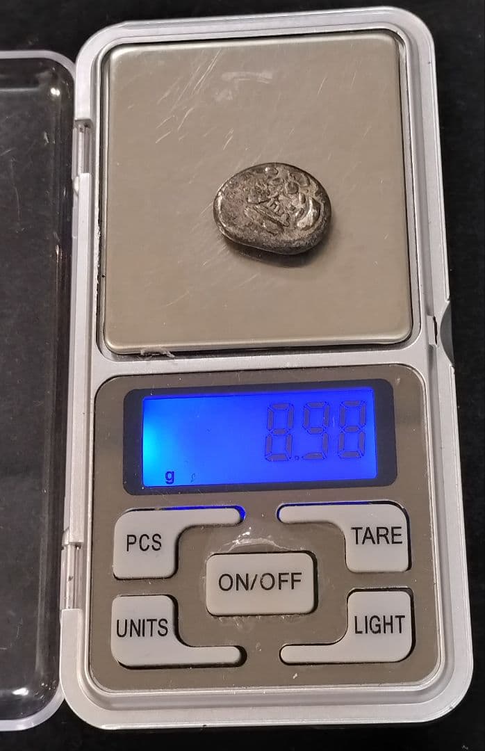 『*ご様 天保丁銀 天保豆板銀 2点セット 古銭丁銀 江戸時代 天保