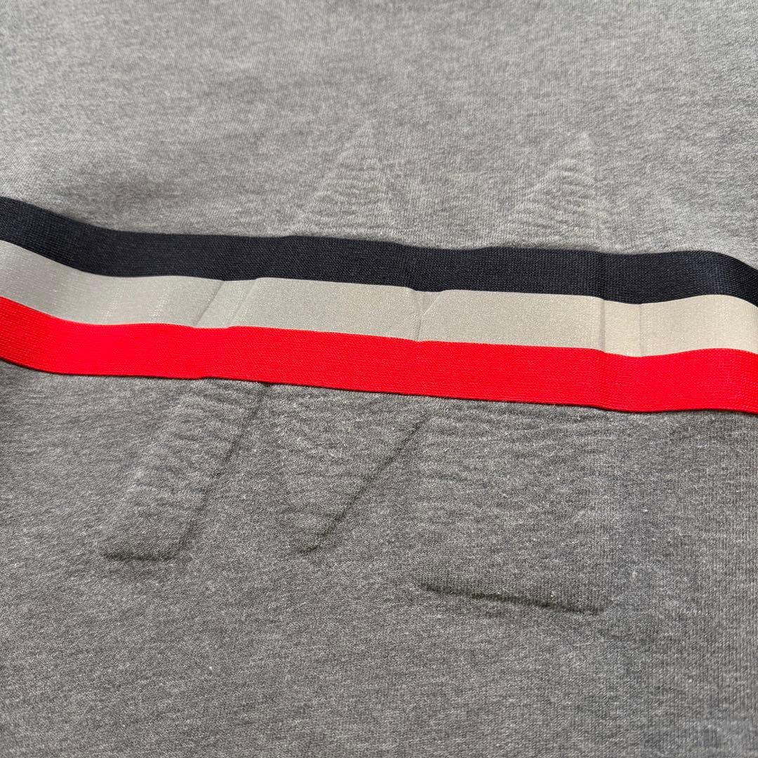 モンクレール　マグリア　スウェットトレーナー　トリコロールライン　グレー　L