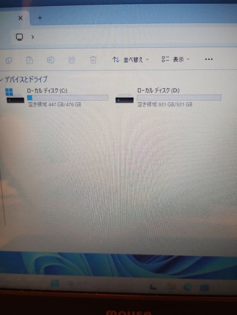 【ジャンク扱い】マウス mouse　LB-C240XL-S5-KK 512GB