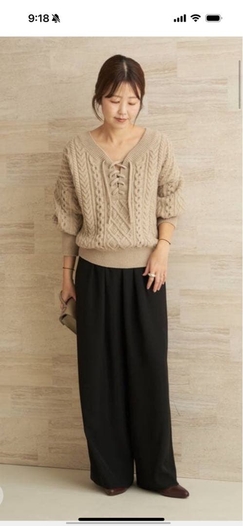 2wayレースアップアランプルオーバー　今季新作