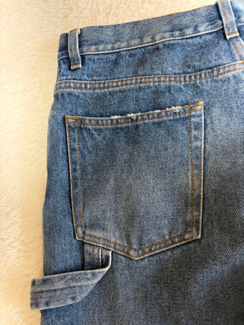 HERON PRESTON ペインターデニム　ワイドデニム