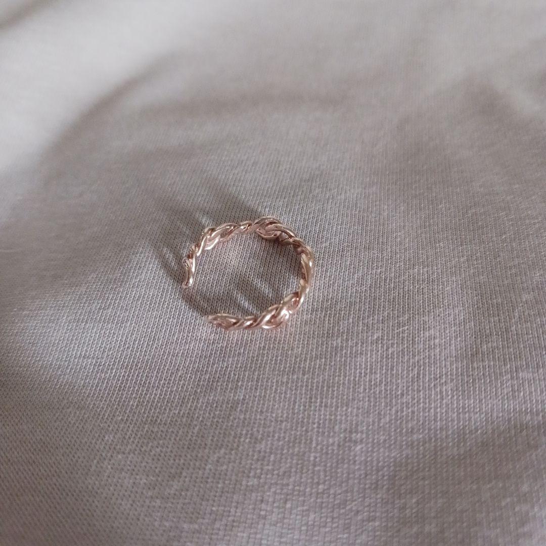 DAVAN 203Jewelryリング　K18ピンクゴールドコーティング