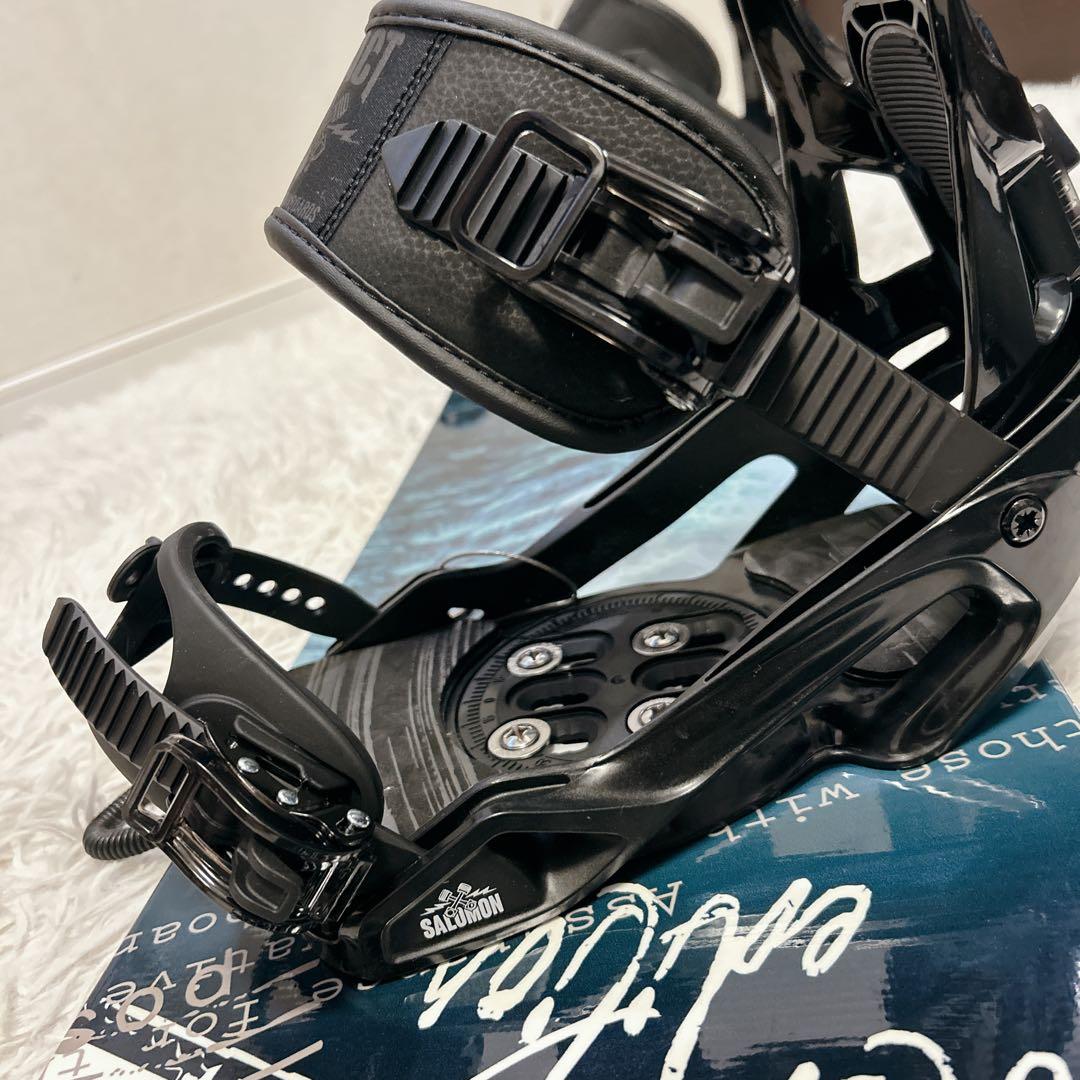 【美品】SPOON×SALOMON スノーボード バインディング 2点セット