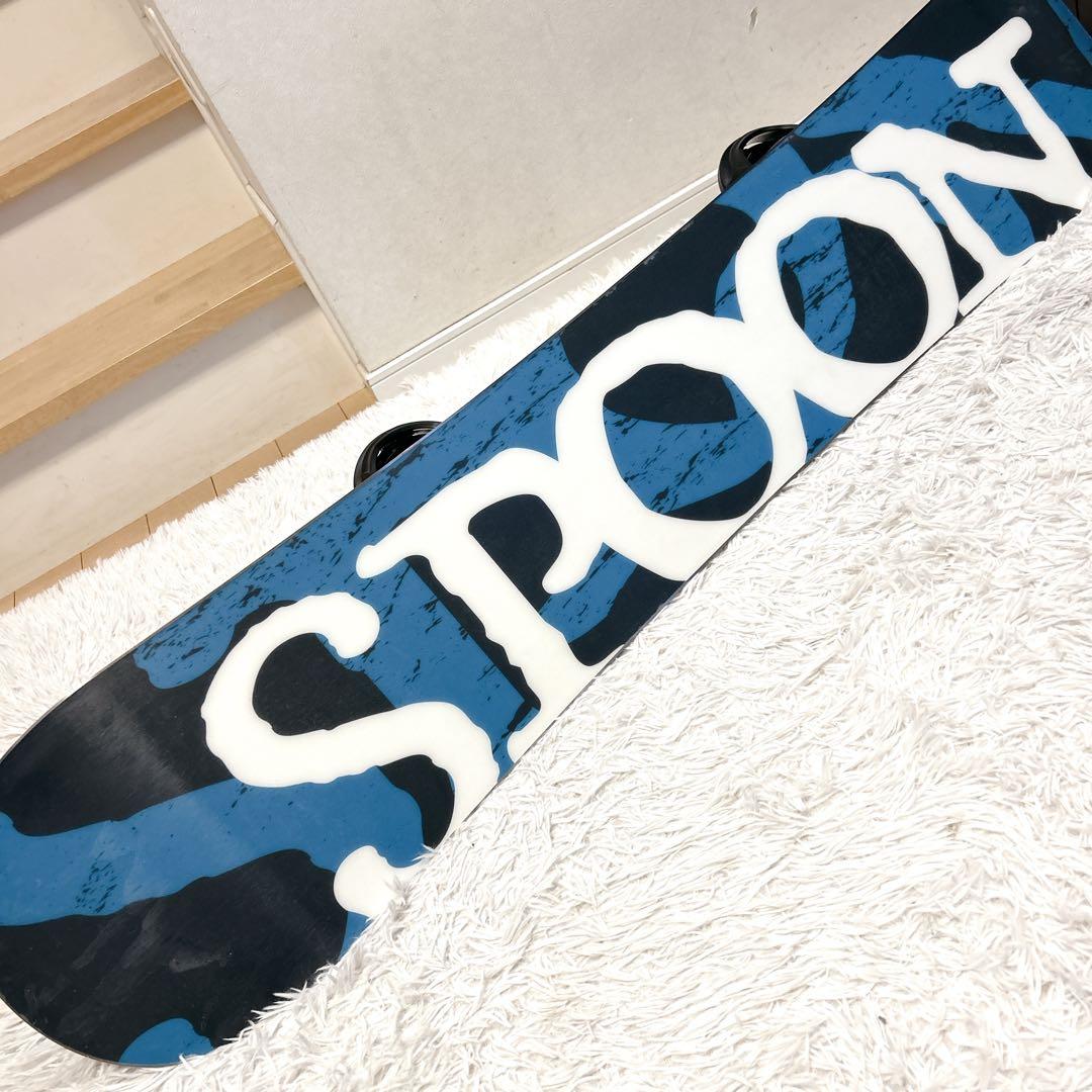 【美品】SPOON×SALOMON スノーボード バインディング 2点セット