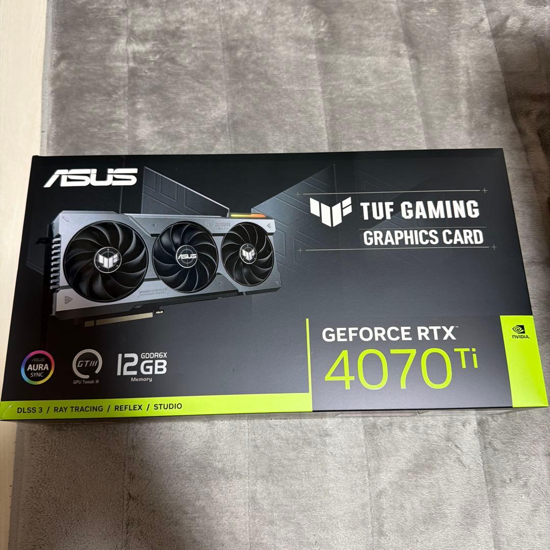 ASUS Geforce RTX 4070ti TUF GAMING グラボ