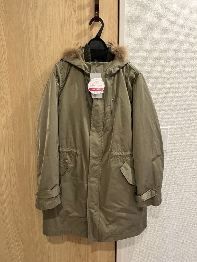 BEAMS LIGHTS 4wayモッズコート　オリーブ