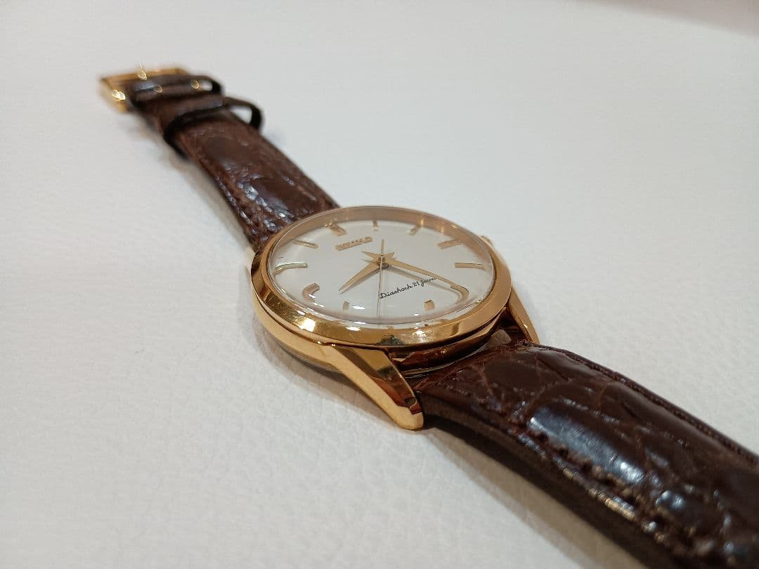 セイコー SEIKO Diashock 4S24-0070 21石 手巻き 稼働