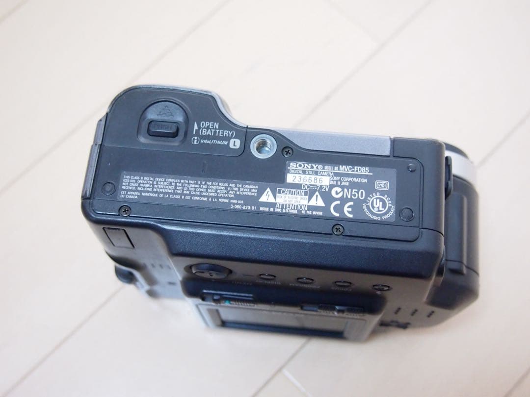 美品♪ SONY Digital Mavica MVC-FD85 デジタルカメラ