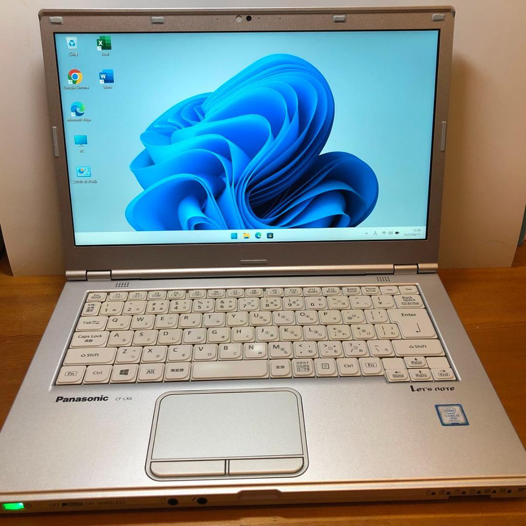 Panasonic CF-LX6 Win11　7世代i5　14インチ　SSD